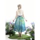 Cyans Qing Monet's Water Lilies Skirt(3 Colours/Full Payment Without Shipping)